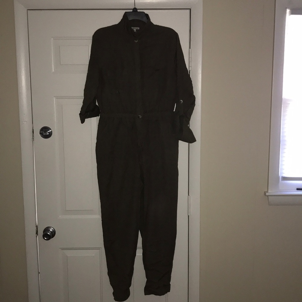 Army Green Jumpsuit